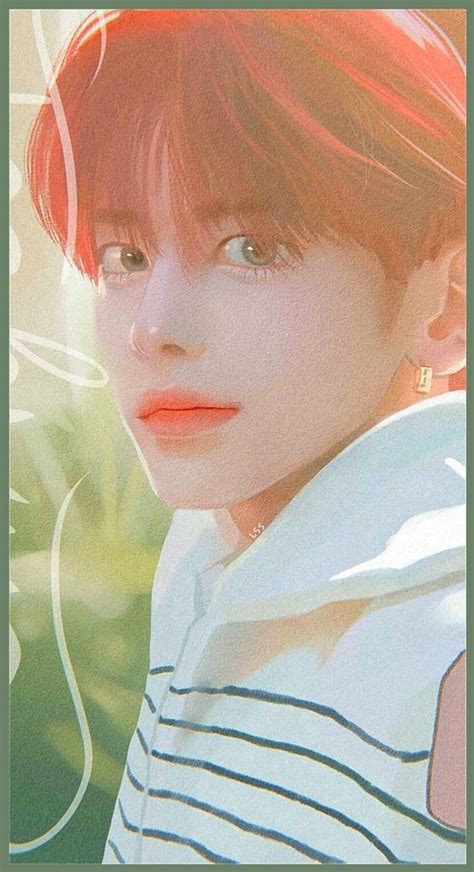 Txt Taehyun © Fanart Fan Art Kpop Drawings Kpop Fanart