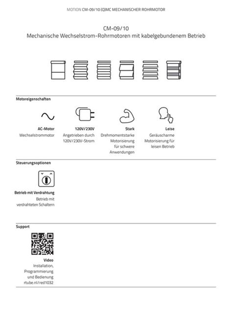 Motionblinds CM 09 10 Q MC User Manual Page 10 11