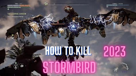 The Epic Battle Overcoming The Stormbird In Horizon Zero Dawn Youtube