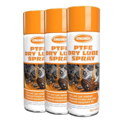 Anti Friction Dry PTFE Lubricant Spray Dry Film Chain Lube PTFE Release