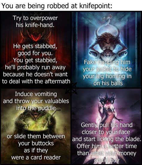 Chaos Gods Recommendations On How To Deal With Thieves This Came To Me In A Dream Rgrimdank