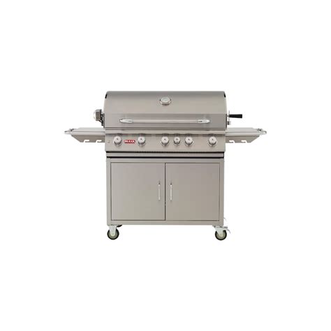 Bull Brahma Inch Burner Grill W Rotisserie Cart Combo Prime Cut