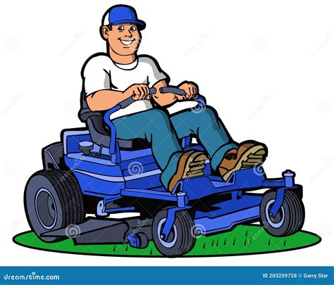 Lawnmower Repair Clipart