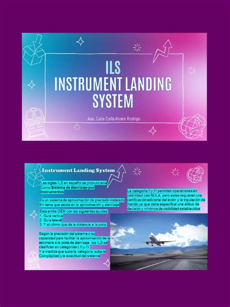 8 Ils Sistema De Aterrizaje Por Instrumentos Pdf