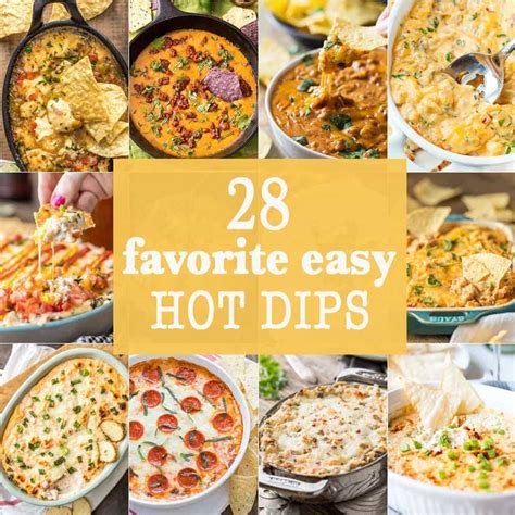 10 Favorite Easy Hot Dips The Cookie Rookie