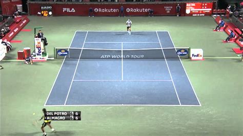 Tokyo 2013 Saturday Almagro Hits Backhand Pass Hot Shot Youtube