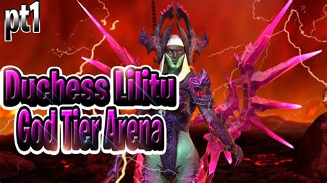 Duchess Lilitu Build Arena Parte Raid Shadow Legends Youtube