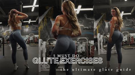 5 Top Glute Exercises Workout Tips Youtube