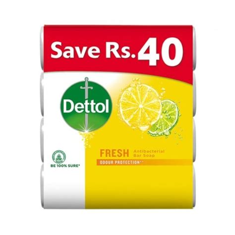 Dettol Soap Fresh 130GM X4 Pakmart Pk