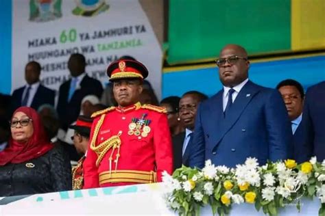 Le Président Félix Tshisekedi A Marqué Sa Présence Aux Cérémonies Du