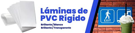 Láminas de PVC Rigido presentación en blanco y transparente lamina de