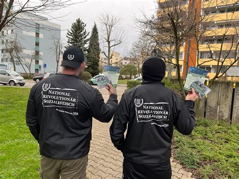 Doppel Flugblattverteilung In Heilbronn Nationale Partei Der Iii Weg