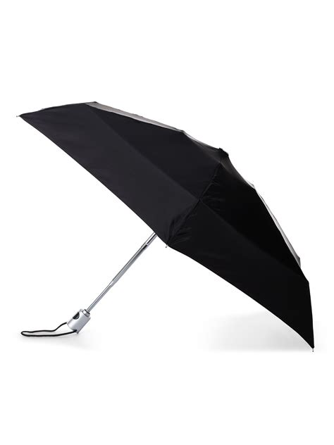 Totes One Touch Auto Open Mini Umbrella With NeverWet Walmart