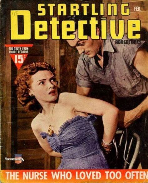 Startling Detective February 1941 Detective Pulp Fiction