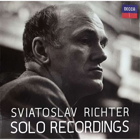 Sviatoslav Richter Solo Recordings Bach Bart K Beethoven