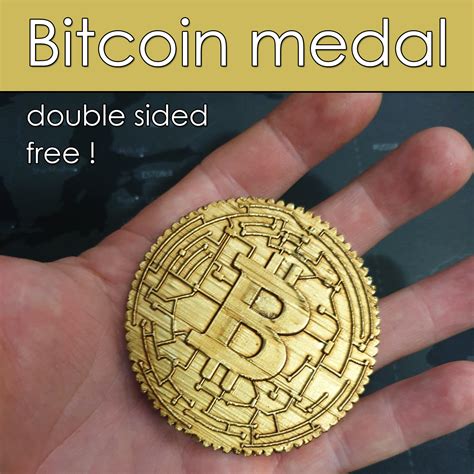 Free Stl File Bitcoin Coin 🪙 ・3d Printing Idea To Download・cults