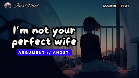 ASMR CEWEK Maaf Aku Tak Bisa Sempurna Angst Argument ASMR Wife