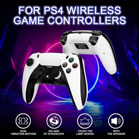 Controlador De Jogo Sem Fio Para Ps4 Elite Fino Pro Console