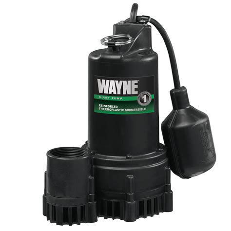 Wayne Rsp130 13 Hp Thermoplastic Sump Pump With Tether Float Switch