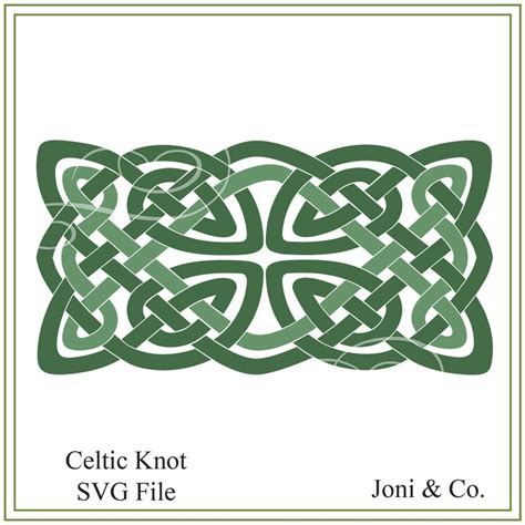 Celtic Knot Svg Celtic Knot Ireland Svg Svg Celtic Glass Etsy