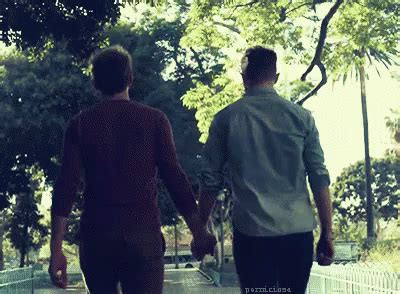 Holding Hands GIF - Gay Couple Holding Hands Couple - Discover & Share GIFs