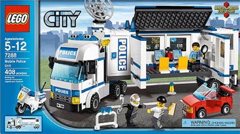 LEGO 7288 Mobile Police Unit City Police Instruction Booklet YouTube