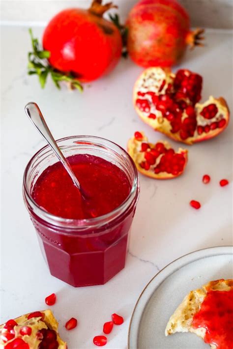 Small Batch Pomegranate Jelly The Floral Apron