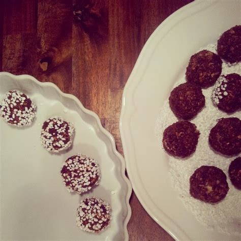 Swedish No Bake Chocolate Balls Chokladbollar Recipe Nature Whisper