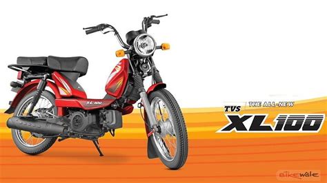 TVS launches XL 100 moped in six more regions in India - BikeWale