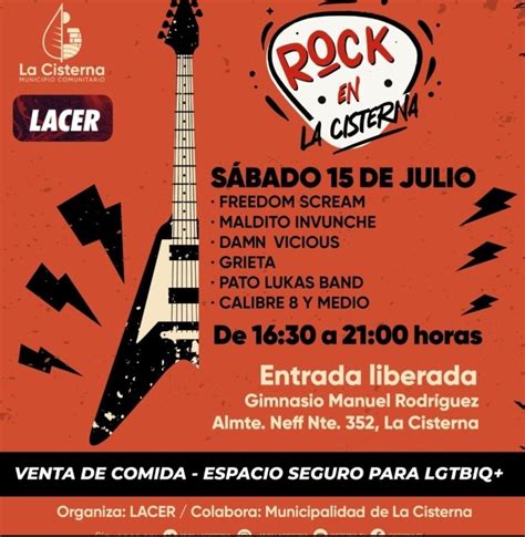 Municipalidad De La Cisterna On Twitter Rock En La Cisterna