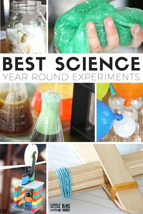 Best Science Experiments For Middle School Little Bins For Little Hands Science Experiments