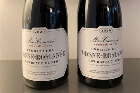 Rượu Vang Pháp Méo Camuzet Vosne Romanée Premier Cru Les Beaux Monts