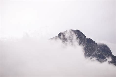 Free Images Snow Cloud Sky Fog Mist Cloudy Morning Peak