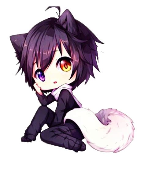 Chibi Dog Animeboy Boy Anime Cute Colorful Handpainted - Clip Art Library