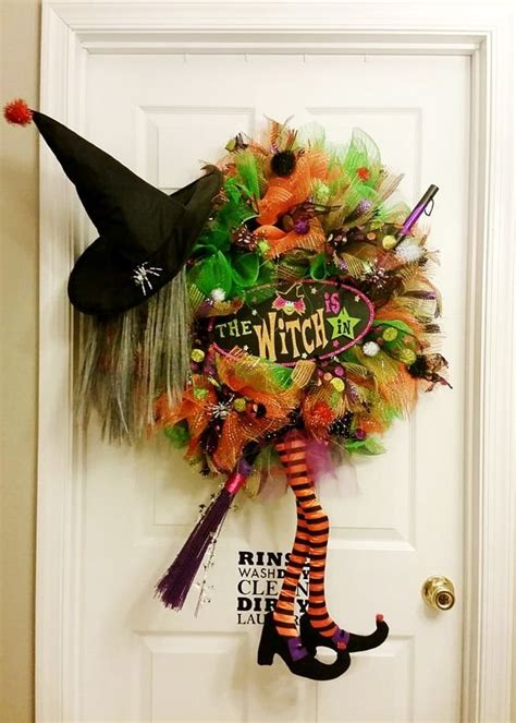 Diy Halloween Wreaths For Front Door Party Wowzy