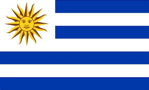 Premium Vector Flag Of Uruguay Vector Illustration