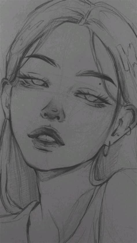 sketch    pencil drawings people faces drawing drawing