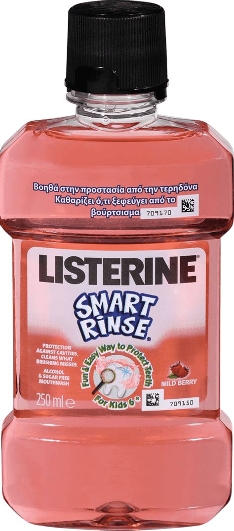 Listerine Smart Rinse dječija vodica za ispiranje usta 250 ml dm