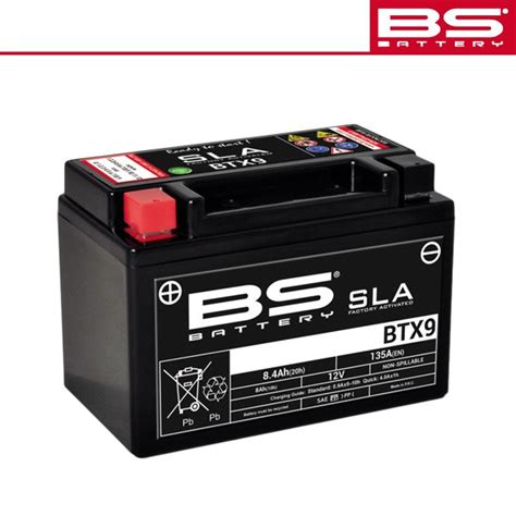 Batería BS Battery BTX7L BS MF ACIDO PACK R85 Motos