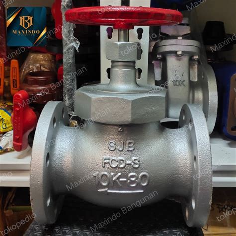 Jual Globe Valve Inch Kitz Cast Iron Flange Jis K Steam Sjb