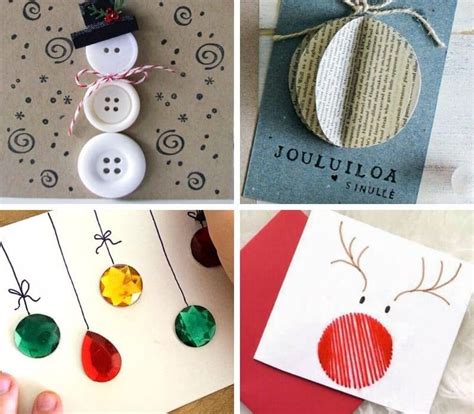 100 POSTALES DE NAVIDAD ideas originales navideñas para hacer tú mismo