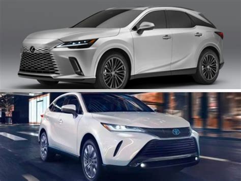 Lexus RX vs. Toyota Venza | Toyota vs. Lexus SUV Comparison | DARCARS ...