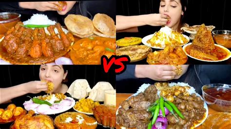 Asmr Eating Spicy Chicken Curry Mutton Curry Spice Asmr Vs Happy