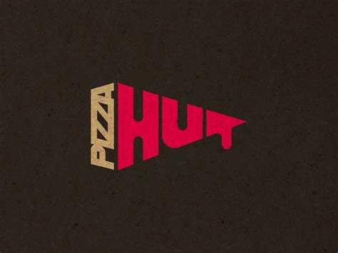 Pizza Hut logo redesign by Dávid Orosz on Dribbble