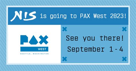 A Nis America Estar Presente Na Pax West Gamer Spoiler