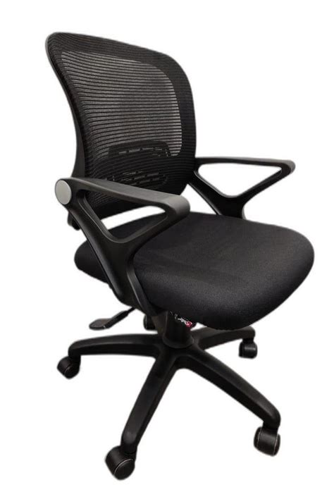 Mid Back Black Revolving Office Chair At Rs 3500 In Nagpur ID