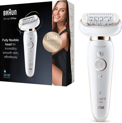 Braun Silk épil 9 Flex 9 001 Épilateur Électrique Pour Femme Tête