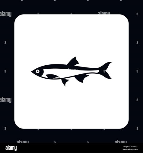 Herring Icon Simple Style Stock Vector Image And Art Alamy