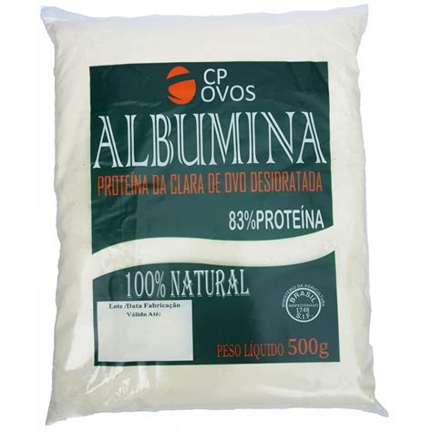 Albumina Cp Ovos 500g Clara De Ovo Em Pó Proteína Shopee Brasil