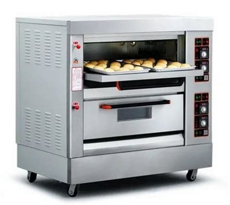 Large Double Deck Four Tray Gas Bakery Oven At Rs In Navi Mumbai